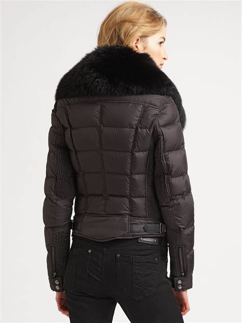 burberry brit side asymettrical jacket